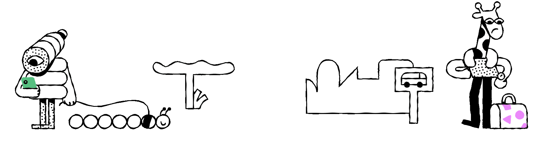 Ilustração
            - fale muito inglês sem precisar ser um monologo.