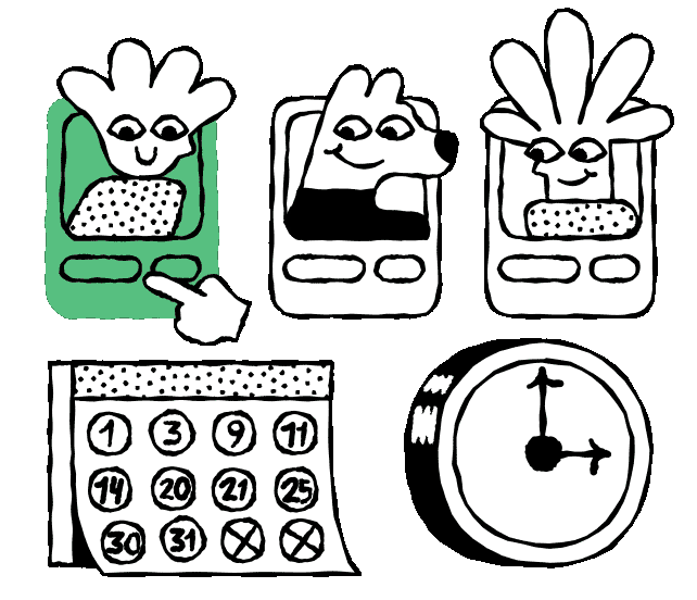 Ilustração
                                        - Yo! Inglês, escolha seu tutor e o
                                        horário.